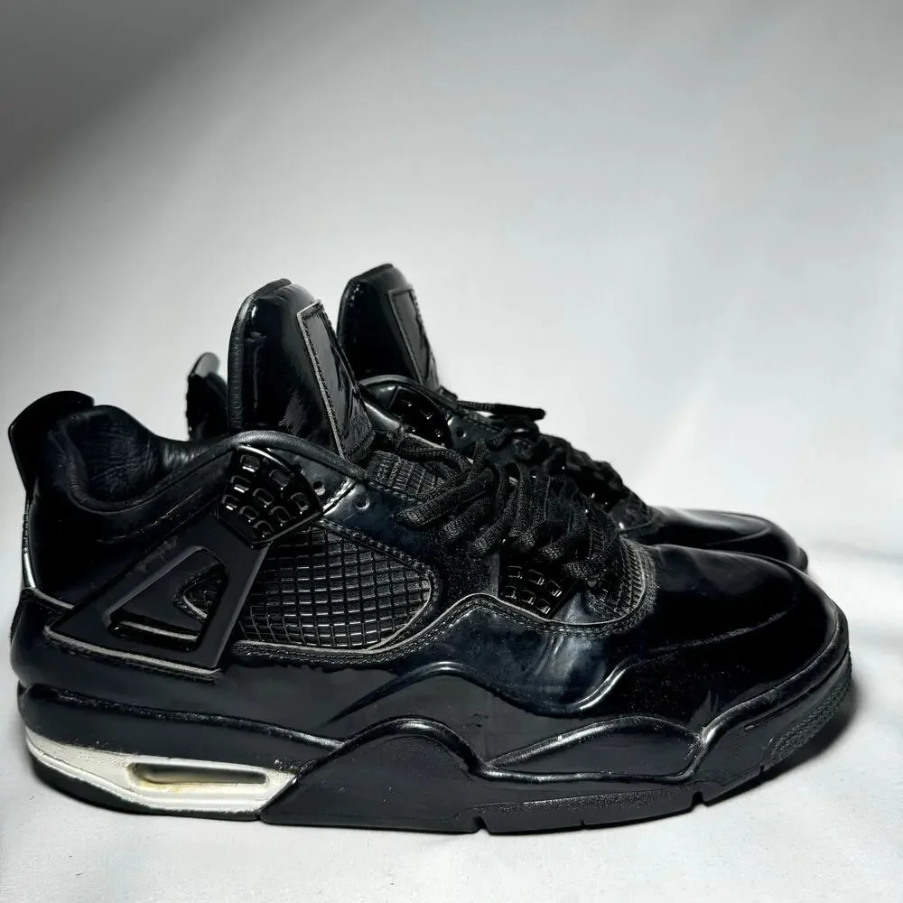 Size 10 - Nike Air Jordan 4 Retro 11Lab4 - Black Men's Shoes